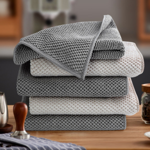 [补贴10%]厨房抹布不沾油去油毛巾擦油烟机擦桌布吸水百洁布清洁不掉毛双层