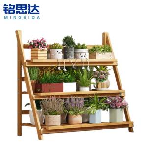 铭思达折叠花架三层72cm个