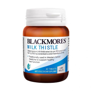 Blackmores 澳佳宝护肝片奶蓟草精华片42片/瓶 澳洲原装进口 膳食营养补充剂 保肝宁