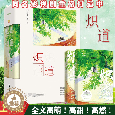 [醉染正版]正版 炽道 上下册 Twentine继打火机与公主裙后引领姐弟恋风潮之作 都市言情 青春文学 校园爱情