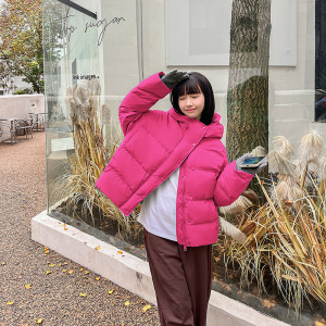 羽绒棉衣棉服女外套2023年秋冬季新款短款面包服港风学生胖MM棉袄