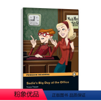 [正版]培生英语企鹅分级阅读 赛迪在办公室的大日子书+CD