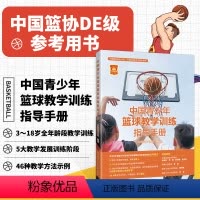 [正版]书籍 中国青少年篮球教学训练指导手册 中国篮球协会编著 新版篮球教练 图解篮球教学与训练书籍 篮球教练员青少年
