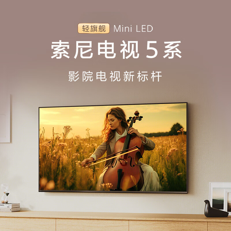 索尼(SONY)新品索尼电视 轻旗舰5系 MiniLED XR芯片 22bit灰阶控制 K-55XR50 二级能效