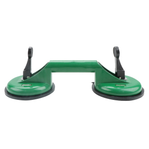 长鹿 双爪玻璃吸盘 两爪绿色 个
