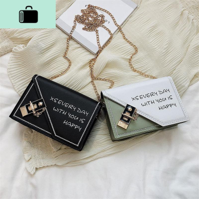 链条小包包女2020新款韩版洋气百搭单肩包春夏时尚质感斜挎小方包NEW LAKE女士单肩包