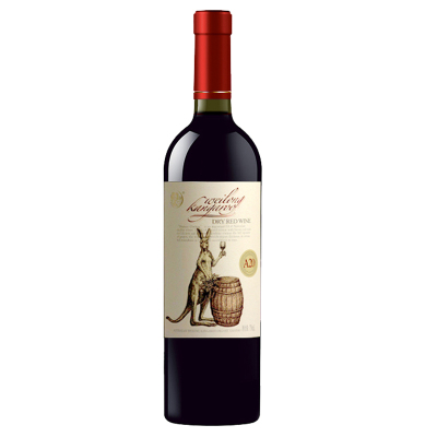 威龙袋鼠A20有机干红葡萄酒西拉750ml单支干型红酒14度