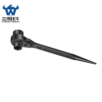 立伟铁牛尖尾棘轮扳手19×22mm/把