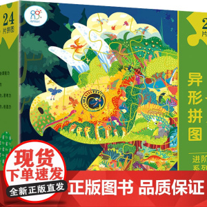 异形拼图进阶系列三角龙儿童拼图益智宝宝3到7岁幼儿手眼协调婴儿童颜色认知图画感知配对分类蒙氏早教益智玩具