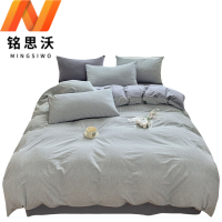 铭思沃三件套1500*2000mm床 蓝条纹 套