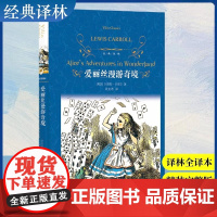 经典译林:爱丽丝漫游奇境 精装版快乐读书吧六年级下册小学生课外阅读书籍下学期历险记儿童文学世界名著经典 青少年版原著完整