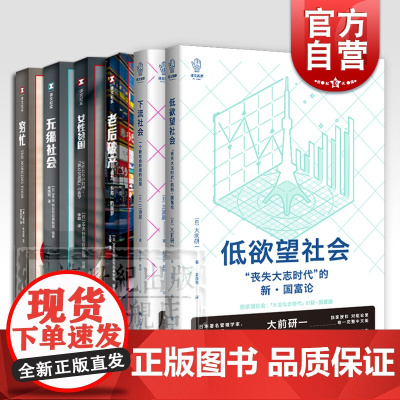 下流社会/老后破产/无缘社会/女性贫困/穷忙 译文纪实社会现实系列 日本NHK节目组专题上海译文出版社普利策奖得主作品