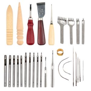 皮革缝纫DIY工具套装皮具手工制作工具新手皮雕皮艺皮革工具