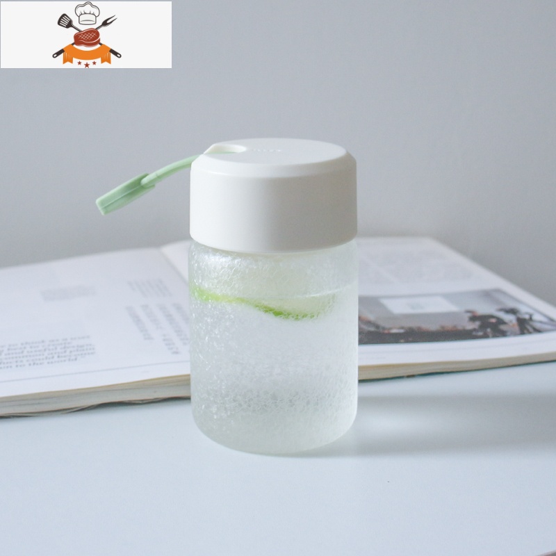 高质感冰裂纹玻璃杯女日式简约创意夏季水杯小巧可爱便携学生杯子 敬平