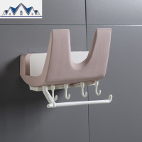 厨房免打孔锅盖架壁挂式家用多功能放锅盖架子菜板砧板收纳置物架 三维工匠