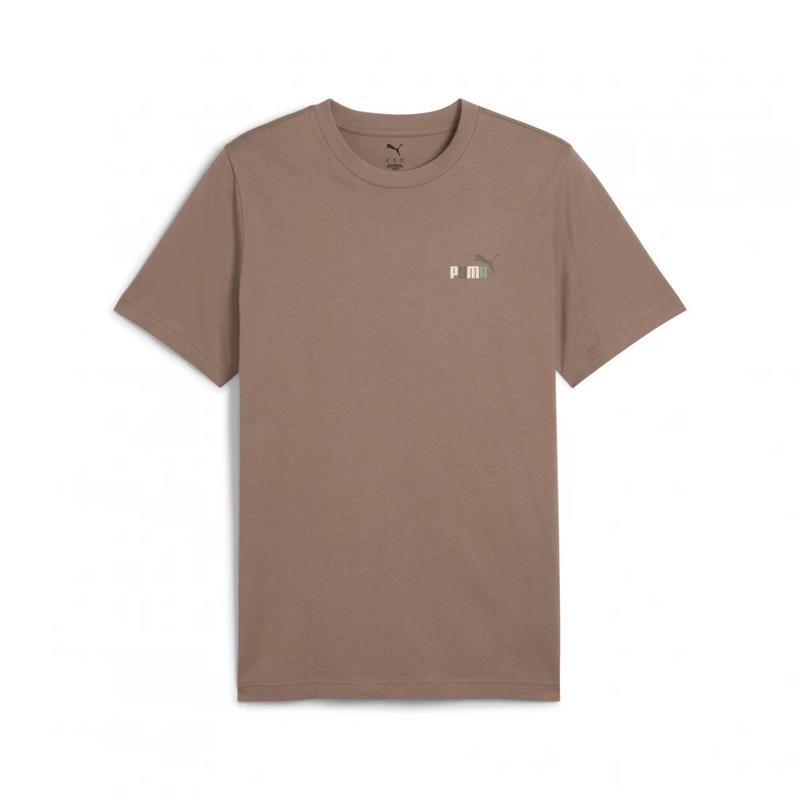 彪马(Puma)纯棉短袖运动潮流印花背后图案T恤男春夏季新款