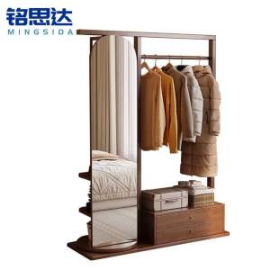 铭思达实木衣帽架