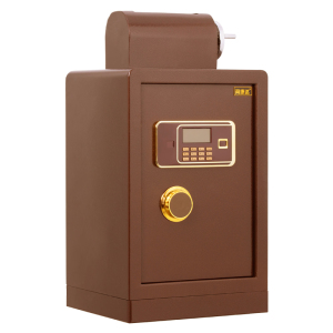 甬康达保险柜 BGX-D1-630-YT 收银保管柜上摇投币式滚筒电子密码保管箱酒店商超财务柜 高84cm