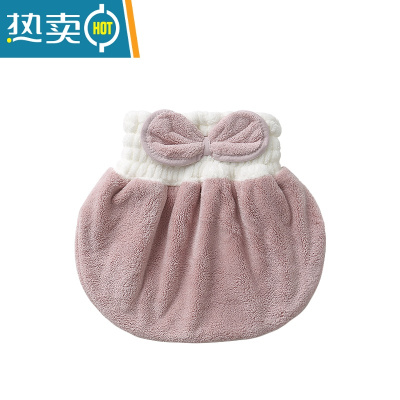 敬平海藻绒月亮干发帽女超吸水速干帽浴帽毛巾洗脸干发巾浴巾 海藻绒皇冠干发帽[珊瑚粉]