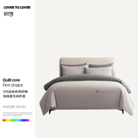 伊伊爱 50S经典刺绣防螨纯棉磨毛四件套