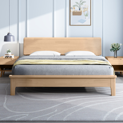 心业实木床XY-BC01床头柜 床组合 (仅在线下销售,仅供安徽政府部门批量采购)