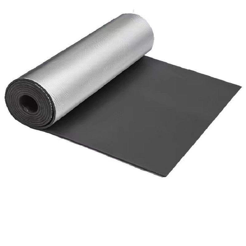 盛京联硕 阻燃铝箔橡塑保温板 宽度约1米 厚度约50mm 方格铝板 平方米