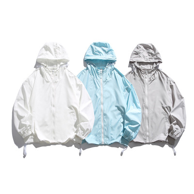 冰丝防晒衣50+男士薄款休闲户外防晒夹克男外套宽松ins运动男上衣