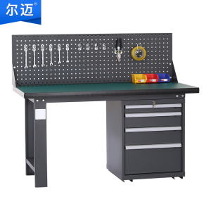 尔迈 重型钳工工作台防静电操作台工厂车间多功能工具台 2.1米 BL款