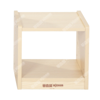 华森葳儿童家具 单格立式中空柜 高直立图书柜 图书柜