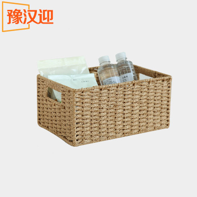 豫汉迎藤编收纳筐