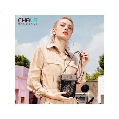 新款chala女款斜挎包手机包mini小包包多功能2020新款个性迷你挂包