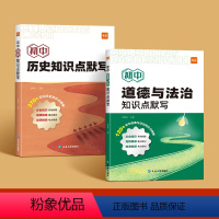 [历史+道法]套装2本 [正版]易蓓初中历史知识点默写基础知识点大全考点归纳总结历史政治道法小四门必背知识点考点背诵记忆