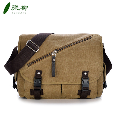 帆布单肩包斜挎包 颜色可备注/个