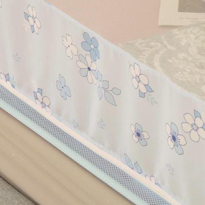 家柏饰(CORATED)三开方顶拉链蚊帐家用坐床式1.5m床1.8m加密加厚儿童防摔纹账