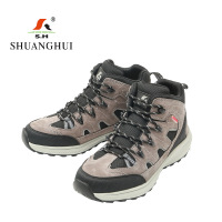 双惠高帮绝缘棉鞋SH8702,颜色咖色,功能绝缘、防寒、防滑、耐磨,男女通用36-44码