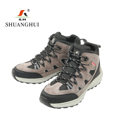 双惠高帮绝缘棉鞋SH8702,颜色咖色,功能绝缘、防寒、防滑、耐磨,男女通用36-44码