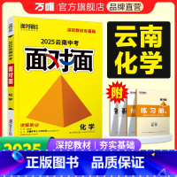 化学 云南省 [正版]2025云南化学面对面初三总复习全套资料七八九年级初三化学模拟题训练历年中真题卷辅导书资料万维教育