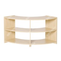 华森葳儿童家具 2层90度弧形柜-百搭