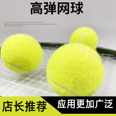  闪电客网球初学者高弹性训练单人带线弹力绳回弹比赛按摩宠物球专业