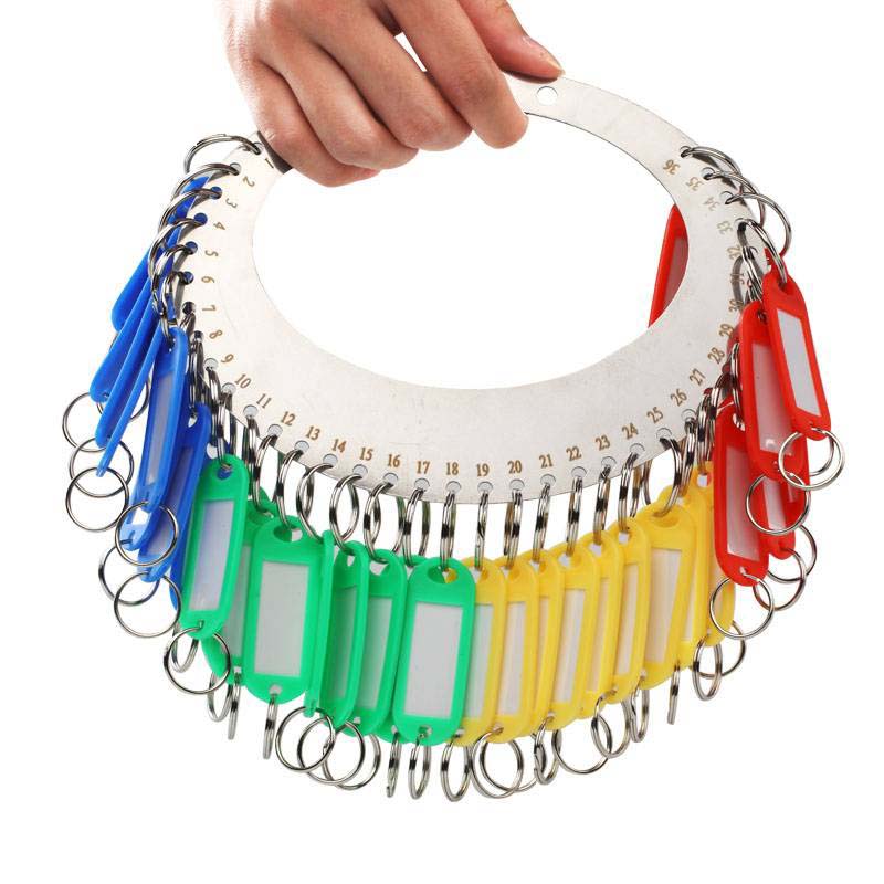 晨以橙 金属钥匙盘 36 位加厚手提 个