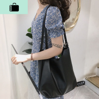 流行质感托特包2020新款潮软皮时尚百搭chic单肩包大包大容量女包NEW LAKE女斜挎包