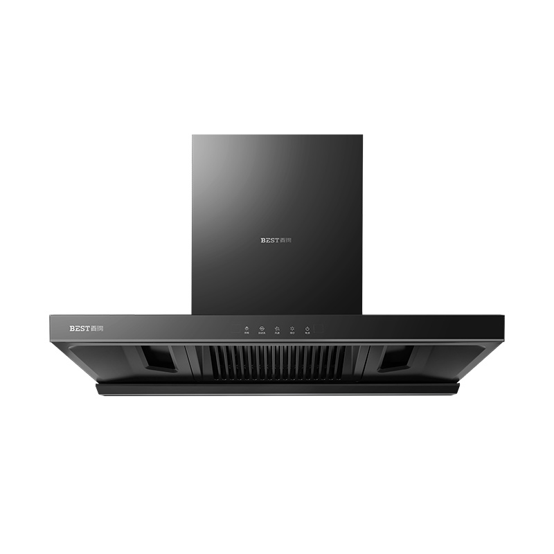 百得(BEST)华帝股份烟机JDC03 24m³大风量小金刚吸油烟机三腔三吸直吸速排防智控碰头免改柜七重热净洗挥手智控