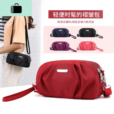 新款牛津尼龙布包包斜挎包女百搭时尚大容量单肩包女手拿包小包包NEW LAKE女手包