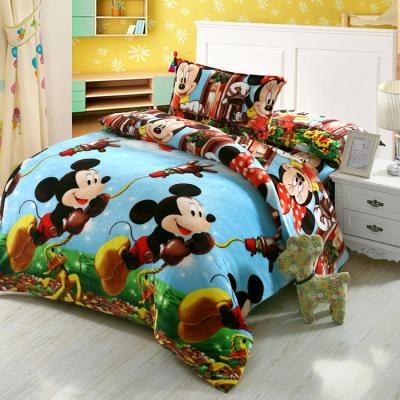 SleepyBear珊瑚绒法兰绒被套单件冬季双面绒毛绒双人加绒加厚大学生保暖被罩