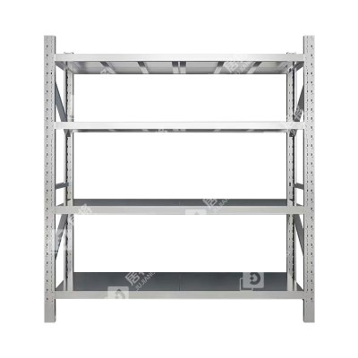居将 JJ4012906 不锈钢货架201材质四层仓储货架 200*60*200cm/300kg主架