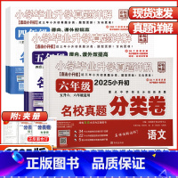 语文❤️真题分类卷 小学六年级 [正版]2025版小学毕业升学真题详解四年级五年级六年级语文数学英语名校真题分类卷全国通