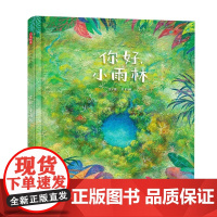 你好,小雨林充满哲思和艺术图画书领略自然之美感受一花一世界儿童绘本读物故事书0-6岁绘本童书一二三年级小学生启发正版