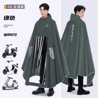 正雨新款电瓶车专用雨衣男款长款全身防暴雨加大加厚电动车雨披女