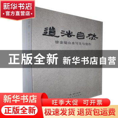 正版 道法自然:徐金堤山水写生与创作:创作卷 黎洵 曲光辉 人民美