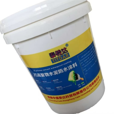 泰特达 JS高聚物水泥防水涂料 翡翠绿色18KG 桶